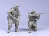 TANK[T-35035]1/35 WWII独 SS歩兵 #5 ハリコフ(冬)1943(2体)