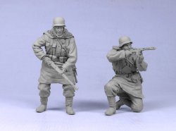 画像2: TANK[T-35035]1/35 WWII独 SS歩兵 #5 ハリコフ(冬)1943(2体)