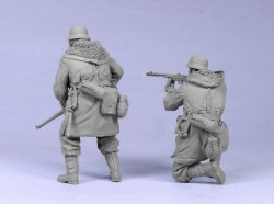 画像4: TANK[T-35035]1/35 WWII独 SS歩兵 #5 ハリコフ(冬)1943(2体)