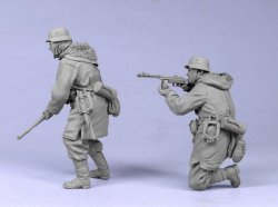 画像5: TANK[T-35035]1/35 WWII独 SS歩兵 #5 ハリコフ(冬)1943(2体)