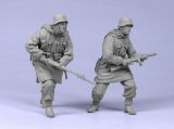 TANK[T-35036]1/35 WWII独 SS歩兵 #6 ハリコフ(冬)1943(2体)