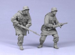 画像1: TANK[T-35036]1/35 WWII独 SS歩兵 #6 ハリコフ(冬)1943(2体)