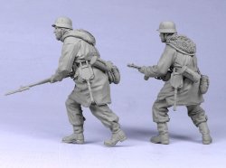 画像5: TANK[T-35036]1/35 WWII独 SS歩兵 #6 ハリコフ(冬)1943(2体)