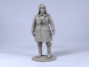 画像1: TANK[T-35048]1/35 WWII露 tank officer (冬)1941-44 (1体) (1)