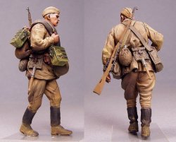 画像2: TANK[T-35060]1/35 WWII露 歩兵 (夏)1941 (2体)