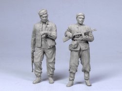 画像1: TANK[T-35063]1/35 WWII露 偵察兵 (夏)1943-45 (2体)