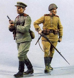 画像1: TANK[T-35064]1/35 WWII露 歩兵 #3 (夏)1943-45 (2体) (1)