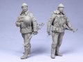 TANK[T-35069]1/35 現用露 歩兵 w/ドラグノフ&PK機関銃  チェチェン 93-04 (2体)