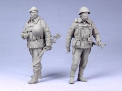 画像5: TANK[T-35069]1/35 現用露 歩兵 w/ドラグノフ&PK機関銃  チェチェン 93-04 (2体)