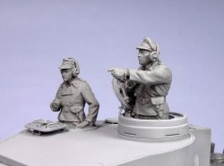 画像2: TANK[T-35070]1/35 WWII独 戦車兵 クルスク(夏)1943 (2体)