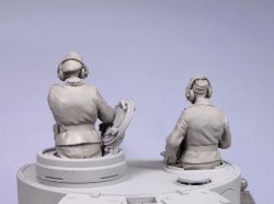 画像5: TANK[T-35070]1/35 WWII独 戦車兵 クルスク(夏)1943 (2体)