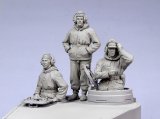 TANK[T-35072]1/35 WWII独 戦車兵 (冬)1942-45 (3体)