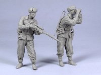 TANK[T-35075]1/35 WWII露 狙撃兵#2  ヴァシリ・ザイツェフ(冬)1942-43 (2体)