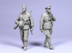 画像1: TANK[T-35076]1/35 WWII独 バルバロッサ作戦  将校と歩兵 (2体)