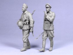 画像3: TANK[T-35076]1/35 WWII独 バルバロッサ作戦  将校と歩兵 (2体)