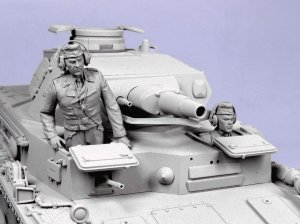 画像1: TANK[T-35081]1/35 WWII独 戦車兵 (夏)1935-44 (2体) (1)