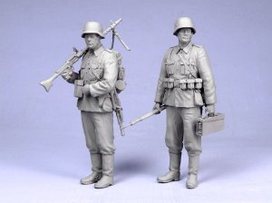 画像1: TANK[T-35083]1/35 WWII独 歩兵(夏)1939-44 (2体) (1)