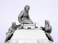 TANK[T-35085]1/35 WWII独 戦車兵#2 (冬)1941-43 (3体)