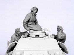 画像1: TANK[T-35085]1/35 WWII独 戦車兵#2 (冬)1941-43 (3体)