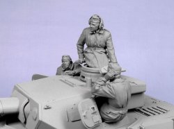 画像3: TANK[T-35085]1/35 WWII独 戦車兵#2 (冬)1941-43 (3体)