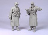 TANK[T-35086]1/35 WWII独 戦車将校とSS将校(冬)1941-43 (2体)