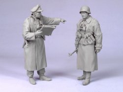 画像3: TANK[T-35086]1/35 WWII独 戦車将校とSS将校(冬)1941-43 (2体)
