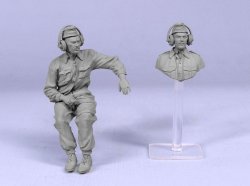 画像2: TANK[T-35087]1/35 WWII独 戦車兵 アフリカ軍団 1941 (2体)