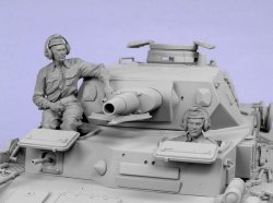 画像3: TANK[T-35087]1/35 WWII独 戦車兵 アフリカ軍団 1941 (2体)