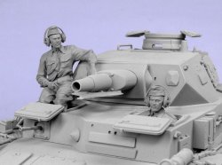画像4: TANK[T-35087]1/35 WWII独 戦車兵 アフリカ軍団 1941 (2体)
