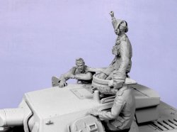 画像5: TANK[T-35088]1/35 WWII独 戦車兵 アフリカ軍団 #2 1941 (3体)