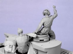 画像6: TANK[T-35088]1/35 WWII独 戦車兵 アフリカ軍団 #2 1941 (3体)