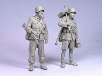 TANK[T-35089]1/35 WWII独 歩兵 アフリカ軍団 1941 (2体)