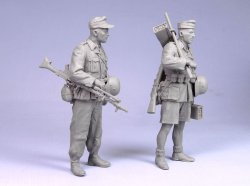 画像3: TANK[T-35089]1/35 WWII独 歩兵 アフリカ軍団 1941 (2体)