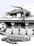 TANK[T-35092]1/35 WWII独 戦車兵「脱出」#3 (夏)41-44 (2体)
