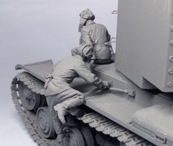 画像3: TANK[T-35093]1/35 WWII露 戦車兵KV-1, KV-2 (夏-秋)1941-42 (2体)