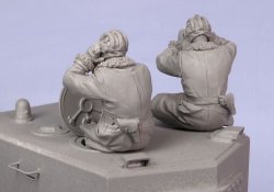 画像3: TANK[T-35097]1/35 WWII露 戦車兵(初期軍装)KV-2(冬)1939-44 (2体)