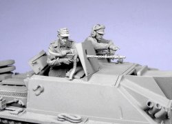 画像2: TANK[T-35098]1/35 WWII独 突撃砲兵(夏)1943-45 (2体)