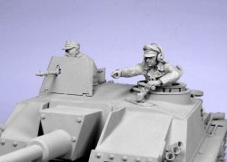 画像3: TANK[T-35098]1/35 WWII独 突撃砲兵(夏)1943-45 (2体)