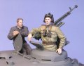 TANK[T-35099]1/35 WWII露 戦車兵IS-2 /w DShK機銃(夏)44-45 (2体)