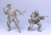 TANK[T-35103]1/35 WWII独 歩兵 (夏)39-43 (2体)