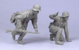 TANK[T-35104]1/35 WWII独 将校と歩兵 (夏)39-43 (2体)