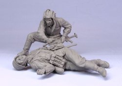 画像4: TANK[T-35105]1/35 WWII露 戦車兵とドイツ歩兵 (夏)41-43 (2体)