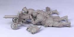 画像1: TANK[T-35107]1/35 WWII露 海軍歩兵 /w マキシム機関銃  1941-45 (2体)
