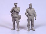 TANK[T-35110]1/35 WWII露 歩兵将校と戦車兵(夏)1941-45 (2体)