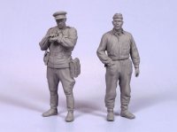 TANK[T-35110]1/35 WWII露 歩兵将校と戦車兵(夏)1941-45 (2体)