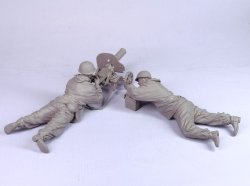 画像5: TANK[T-35111]1/35 WWII露 マキシム機関銃クルー(夏-冬)1943-45 (2体)