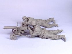 画像7: TANK[T-35111]1/35 WWII露 マキシム機関銃クルー(夏-冬)1943-45 (2体)