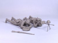 TANK[T-35112]1/35 WWII露 デグチャレフ機関銃クルー スターリングラード(夏) 1943 (2体)