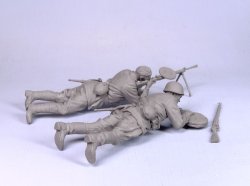画像4: TANK[T-35112]1/35 WWII露 デグチャレフ機関銃クルー スターリングラード(夏) 1943 (2体)