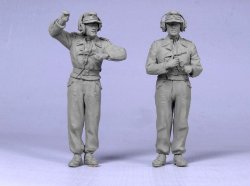 画像4: TANK[T-35115]1/35 WWII独 戦車長と操縦兵 1943-45 (2体)